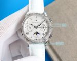 Swiss 9100 Vacheron Constaintin Patrimony Diamonds Bezel Replica Ladies 35mm Watch